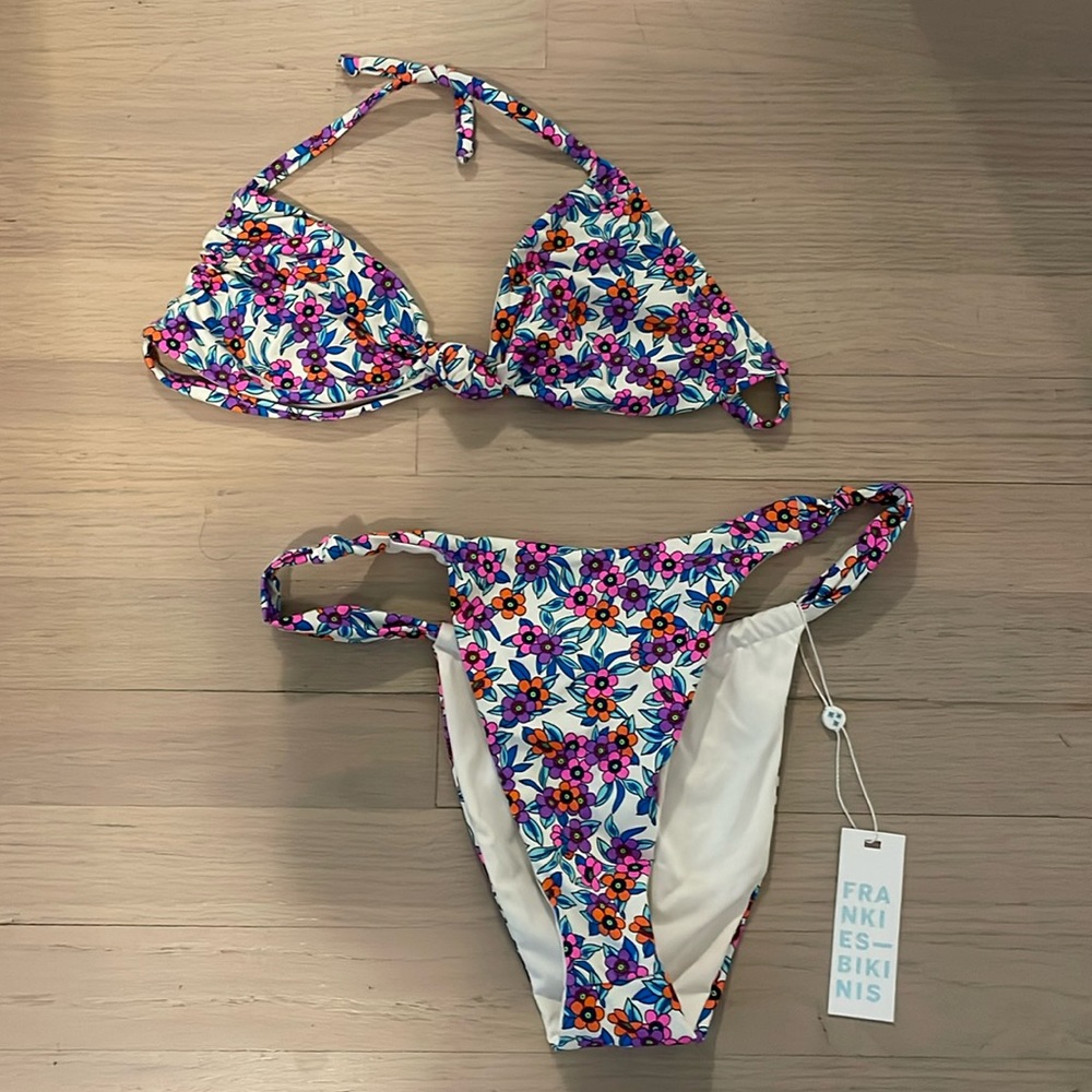 Frankie’s Bikinis Gabe Bikini Top + Bottom